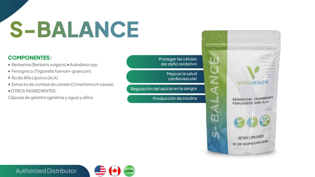 S Balance - The Metabolic Harmonizer