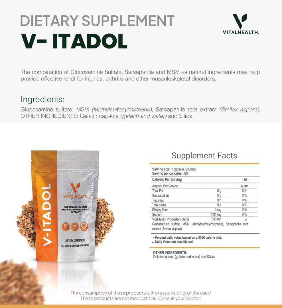 V-itadol Ingredients