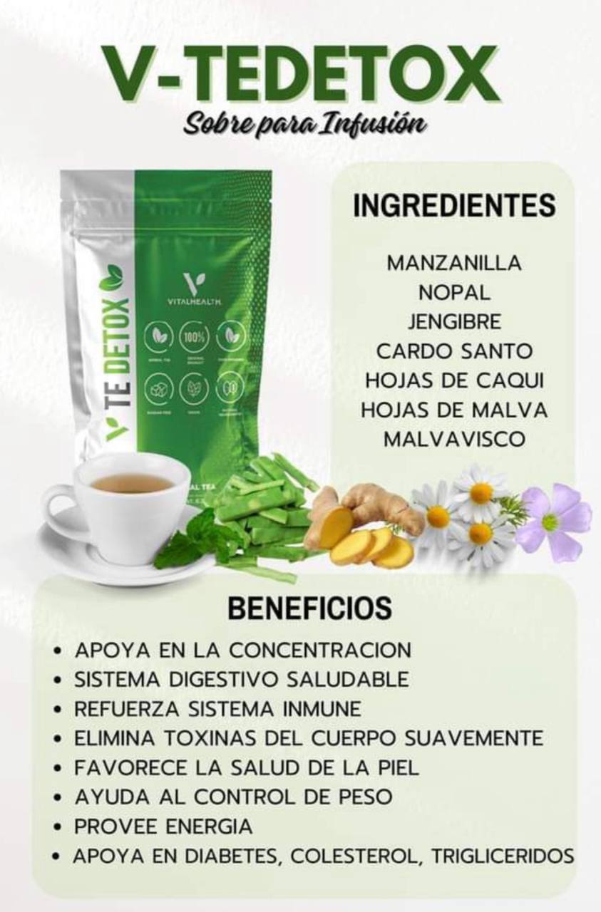 Te-Detox cleanse organs